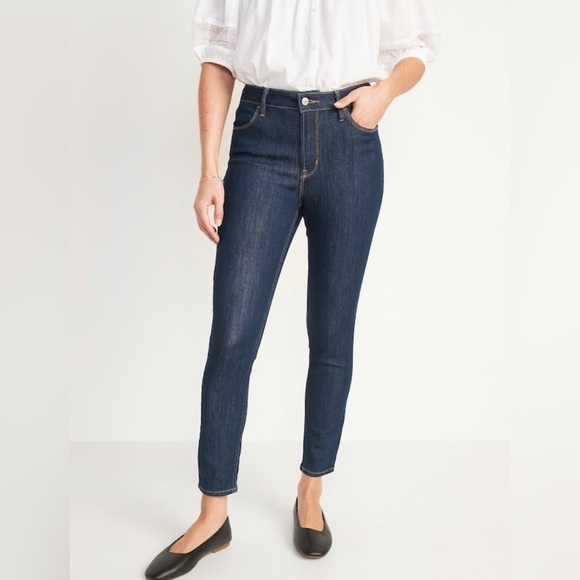 NWT! High-Waisted Wow Super-Skinny Ankle Jeans for Women - Size 8 - Picture 1 of 9
